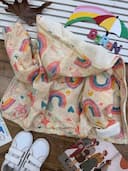 بارانی (سوییشرت کرکی) ابر و رنگین کمان 1293