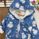 سوییشرت (بارانی) تو کرک شیر آبی 1293