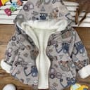 سوییشرت بارانی تو کرک لودر طوسی 1293