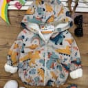 سوییشرت ( بارانی ) تو کرک دایناسور طوسی 1293