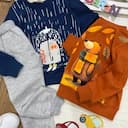 ست بلوز شلوارهای راحتی فانتزی 1365