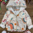 سوییشرت ( بارانی ) تو کرک یونیکورن و رنگین کمان 1293